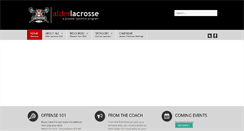 Desktop Screenshot of alderlacrosse.org
